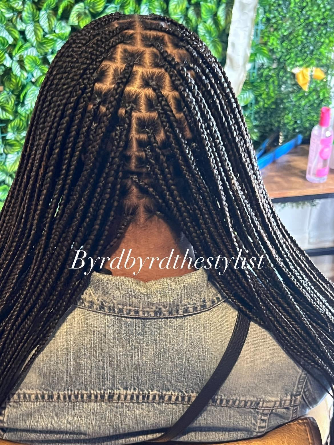 Knotless box braids